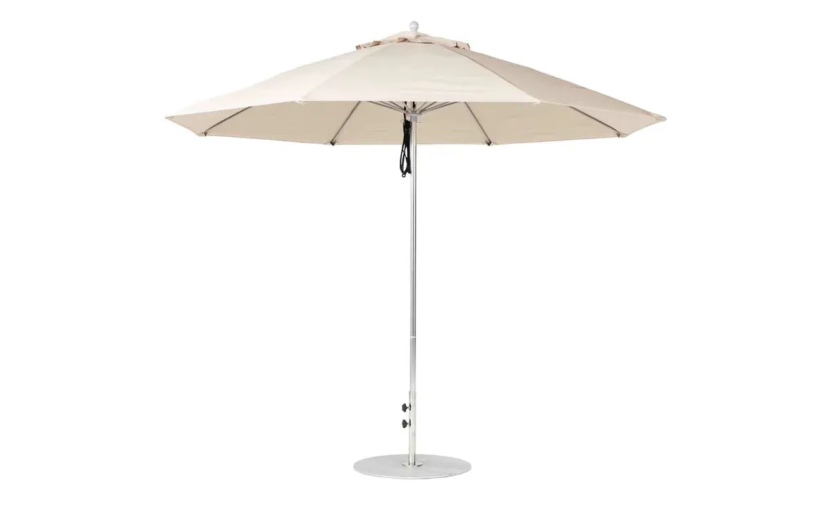 ESSENTIAL FIBERGLASS UMBRELLA - 6.5' SQUARE PULLEY
