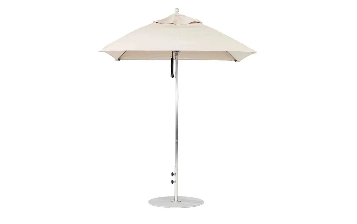 ESSENTIAL FIBERGLASS UMBRELLA - 6.5' SQUARE PULLEY