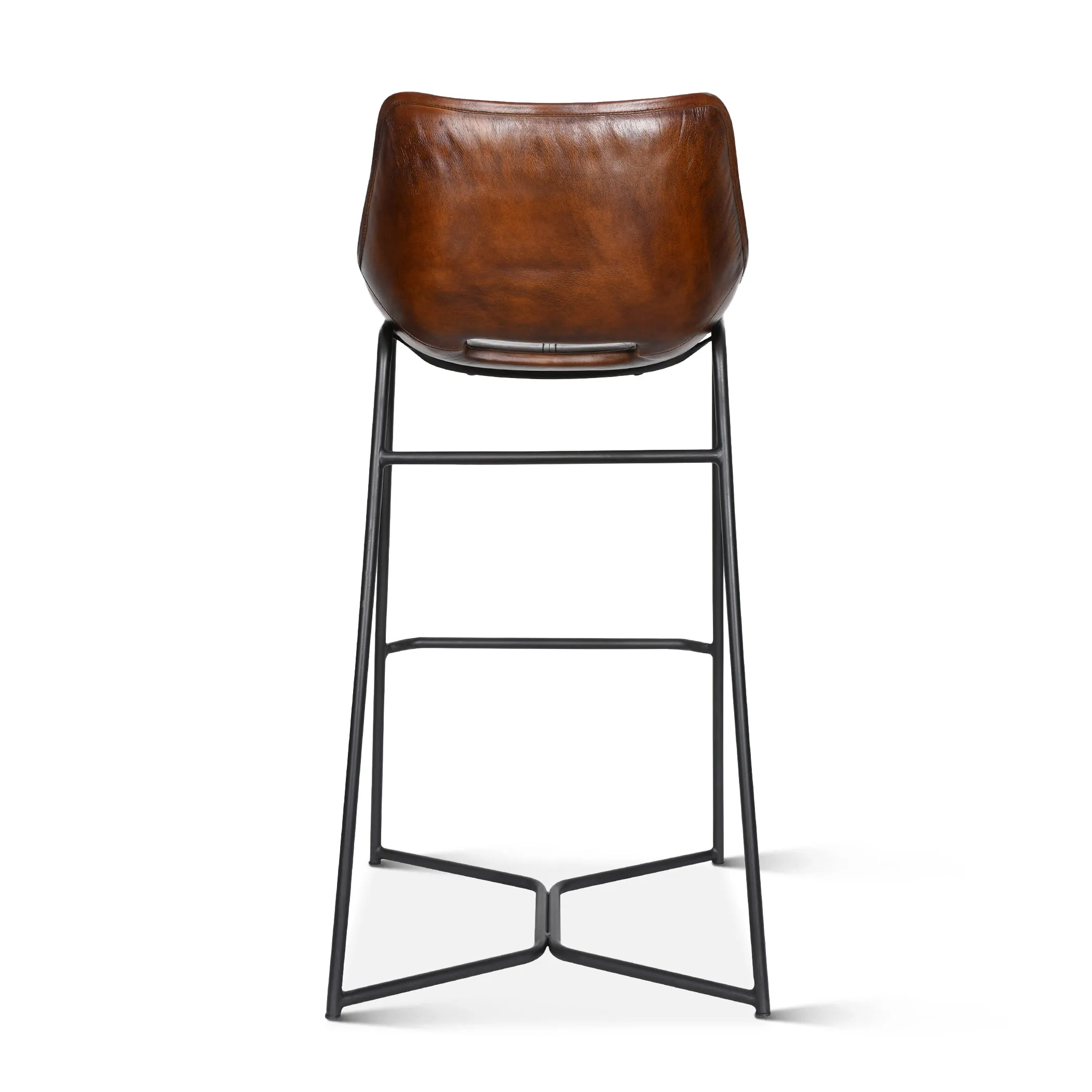 Essex 19" Stanley Bar Chair Hand Washed Chestnut