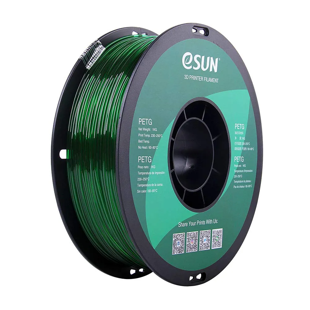 eSUN PETG Filament 1kg (2.2lb) Spool, 1.75mm