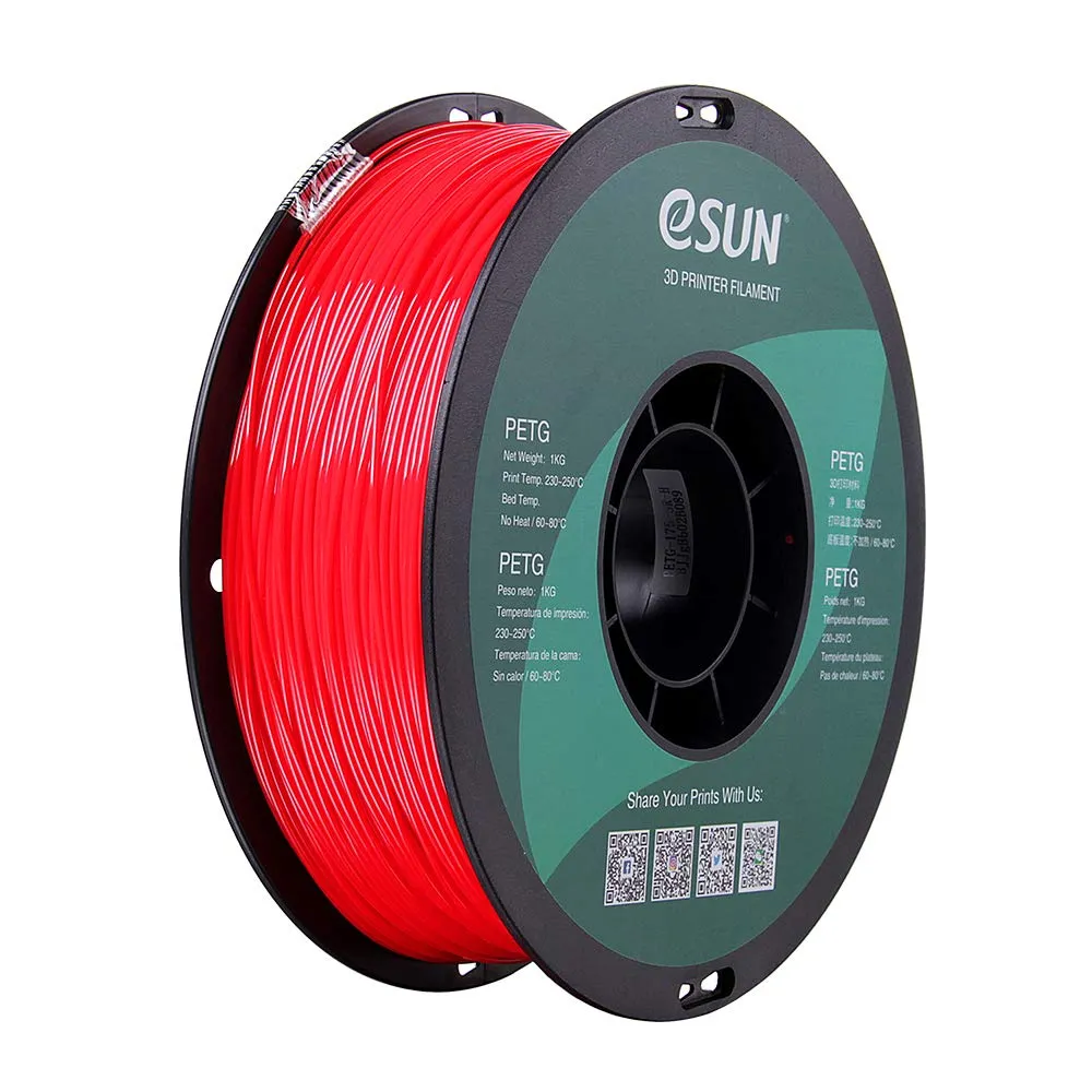 eSUN PETG Filament 1kg (2.2lb) Spool, 1.75mm