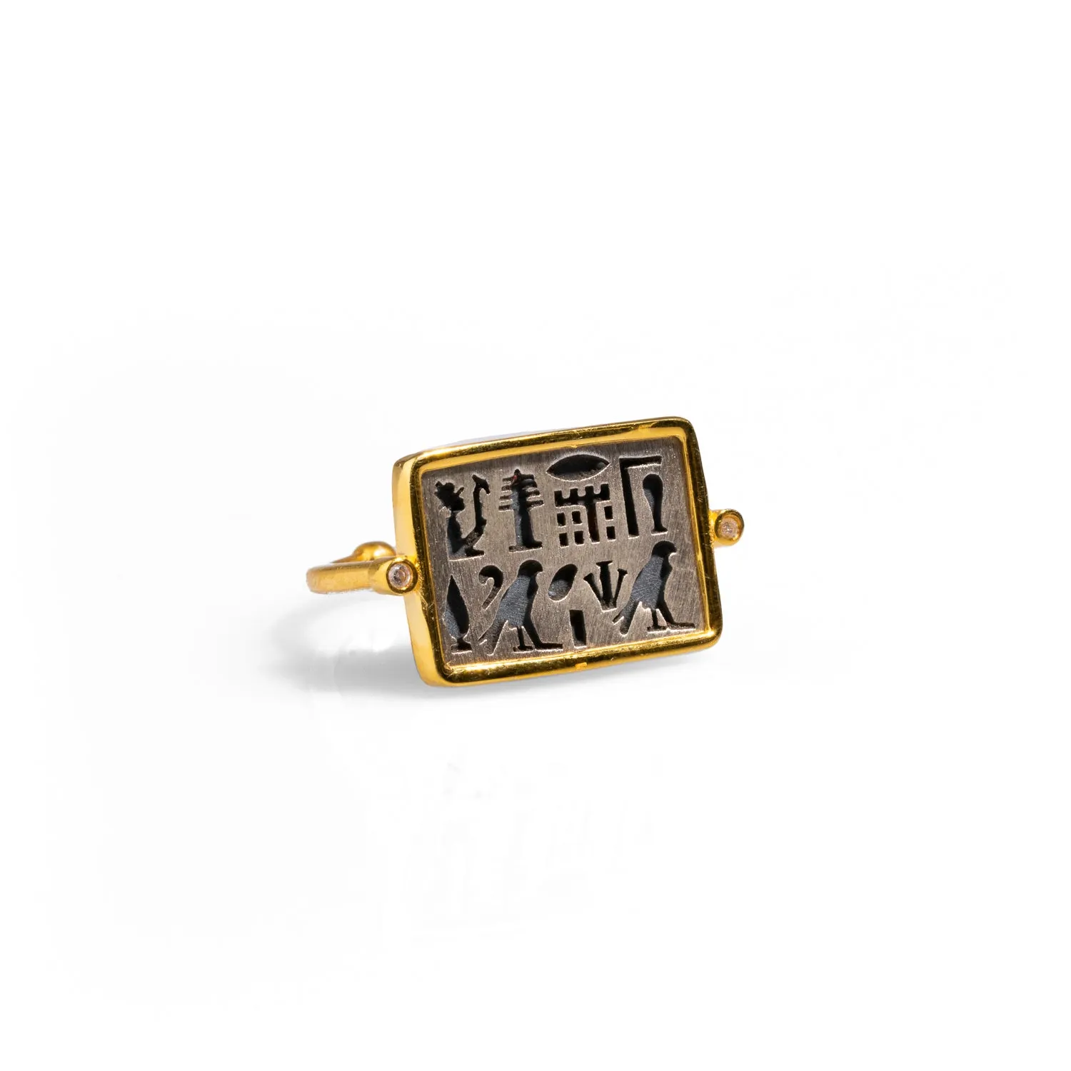 Eternal Flight Egyptian Protection Ring