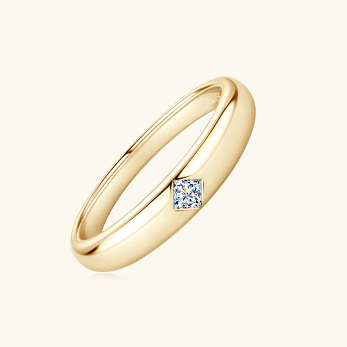 Eternal Glow Moissanite Band Ring