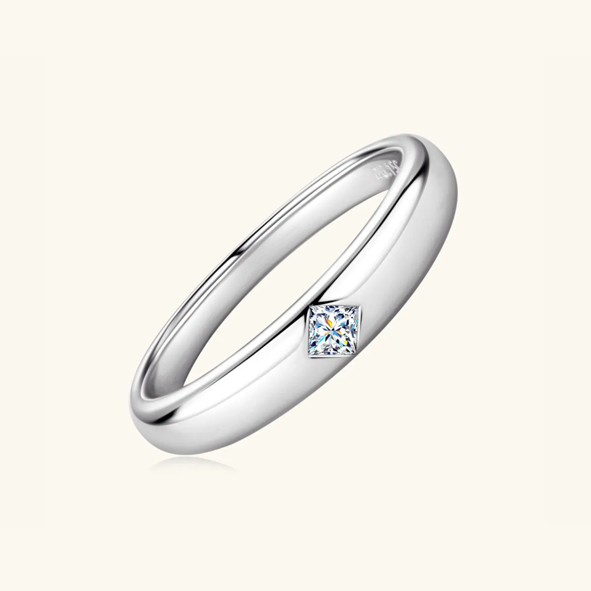 Eternal Glow Moissanite Band Ring