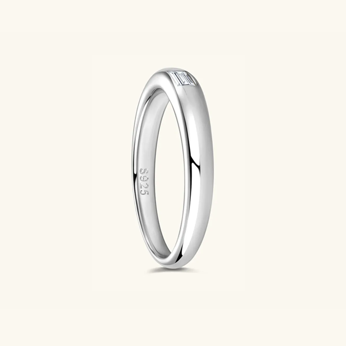 Eternal Glow Moissanite Band Ring