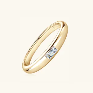 Eternal Glow Moissanite Band Ring