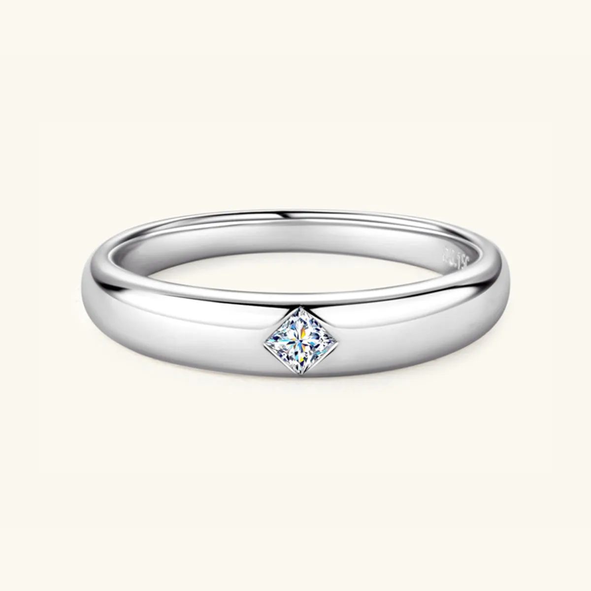 Eternal Glow Moissanite Band Ring