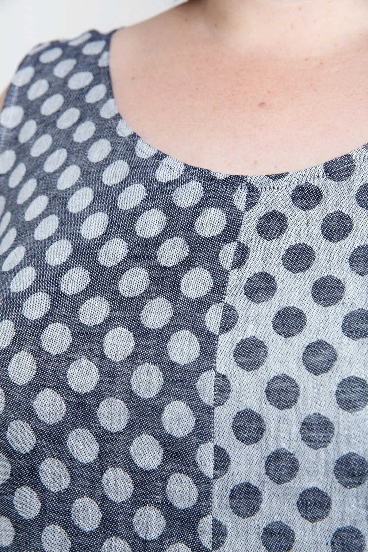 Eucalypt Curve woven tank top & dress pattern