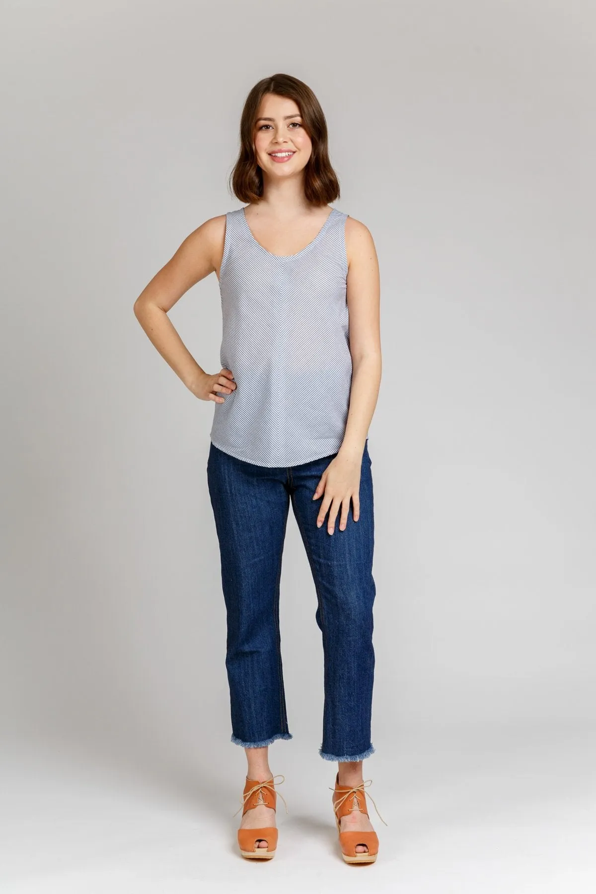 Eucalypt woven tank top & dress pattern