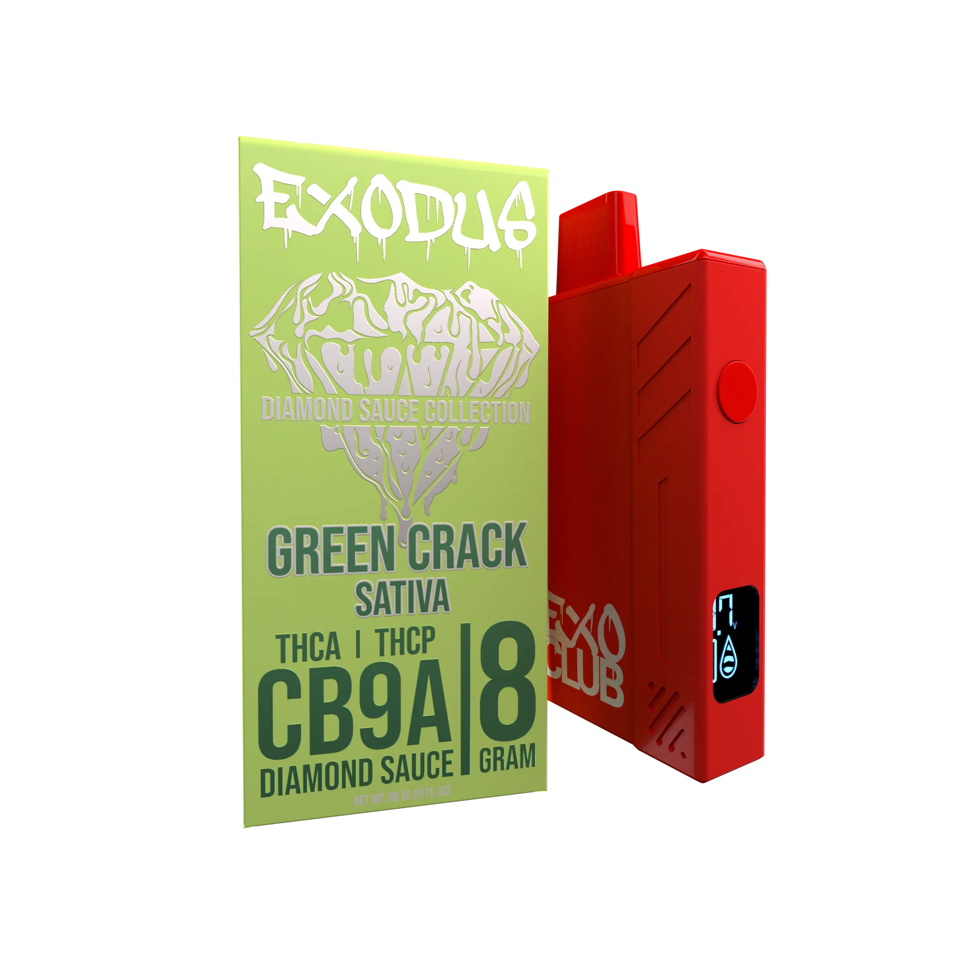 Exodus - Disposable - 8 gram - THCP and CB9A