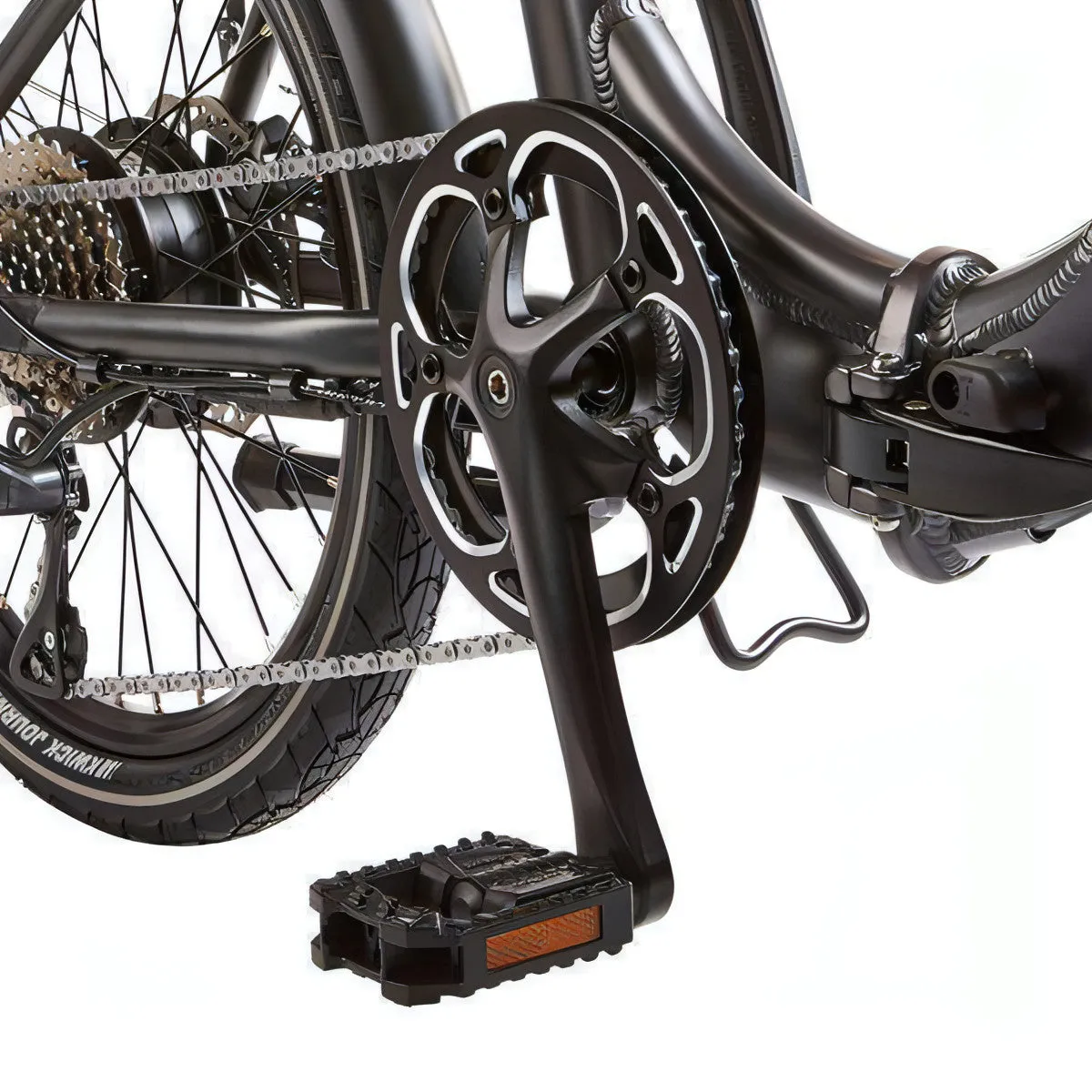 Ezego Fold LS Electric Folding Bike - Grey