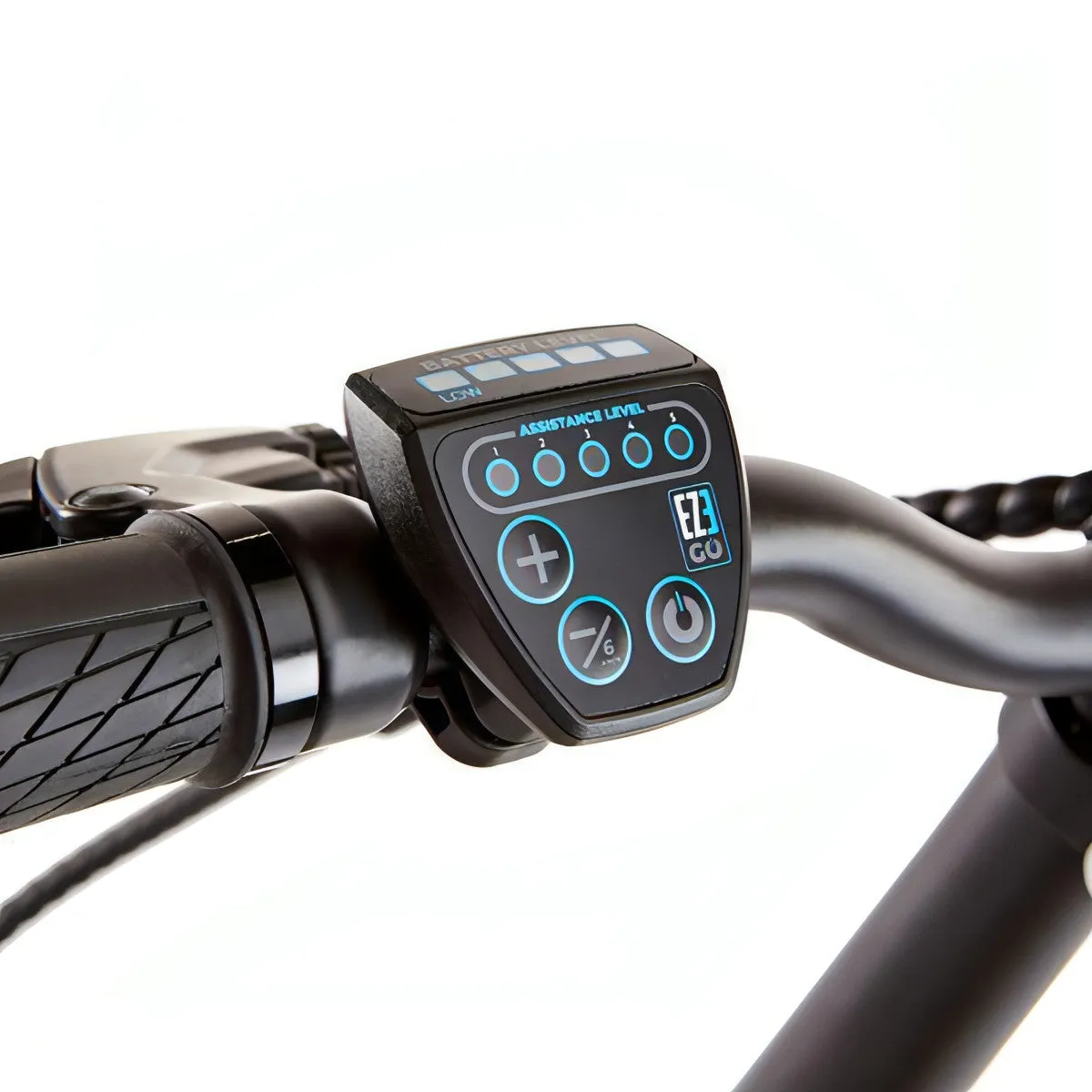 Ezego Fold LS Electric Folding Bike - Grey