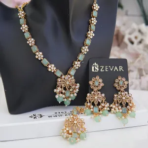 Falak Necklace Gemstones Set