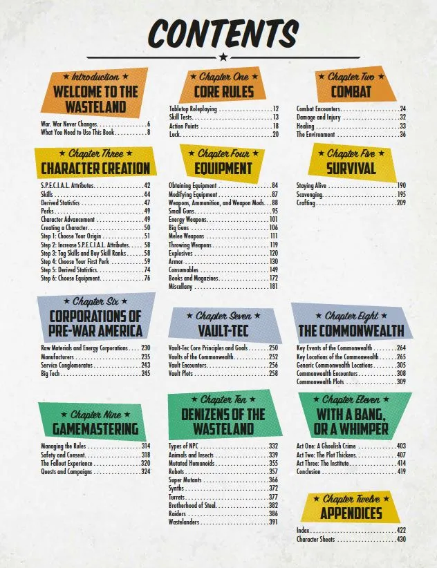 Fallout: The Roleplaying Game Core Rulebook