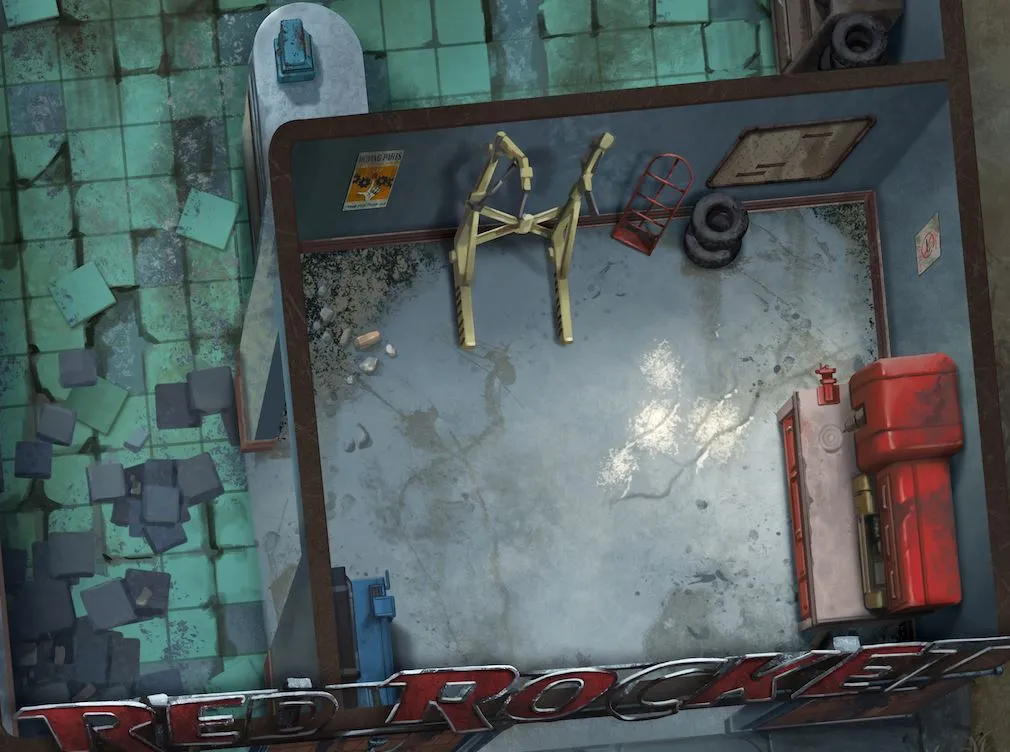 Fallout: The Roleplaying Game - Map Pack 2: Wasteland Locales (PDF)