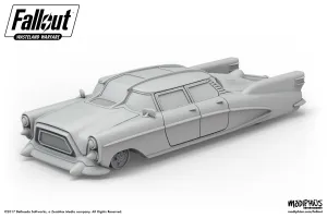 Fallout: Wasteland Warfare - Print At Home - Corvega Atomic V8 Sedan STL