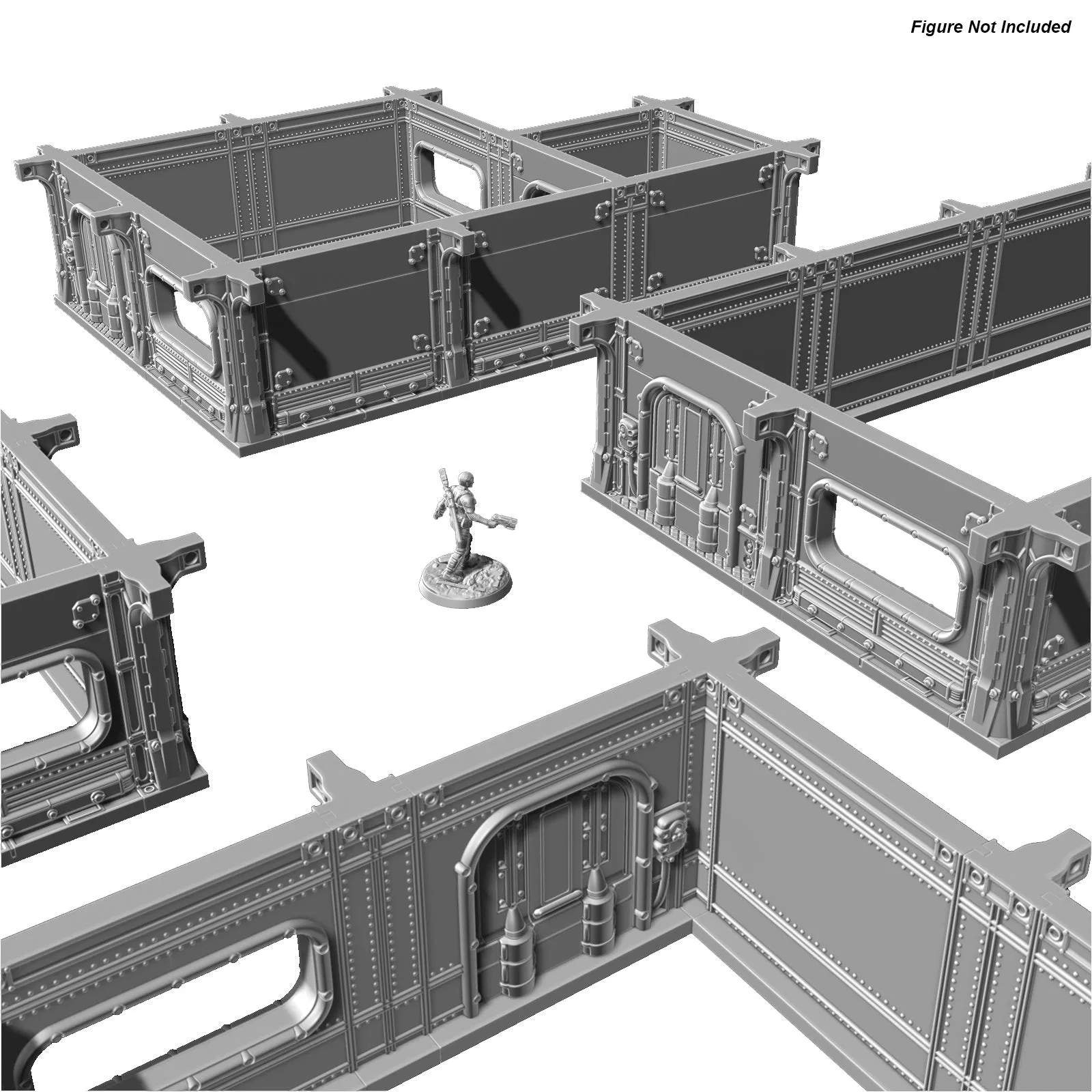 Fallout: Wasteland Warfare - Print at Home - Vault Design Starter Pack STL