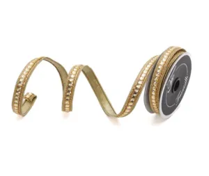Farrisilk .75" Jewelry Garland Ribbon: Gold (5 Yards) RK475-50