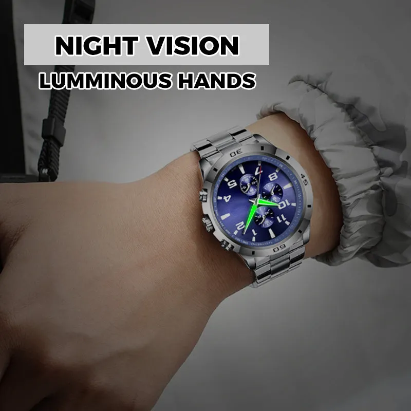 🔥Fashion Waterproof Luminous Quartz Watch🔥