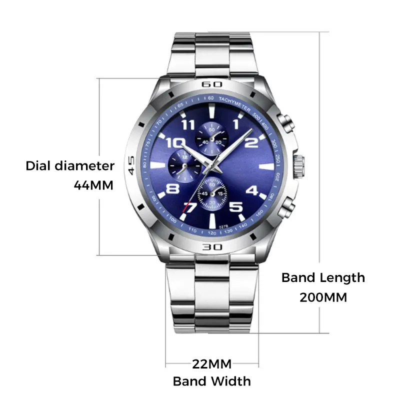 🔥Fashion Waterproof Luminous Quartz Watch🔥