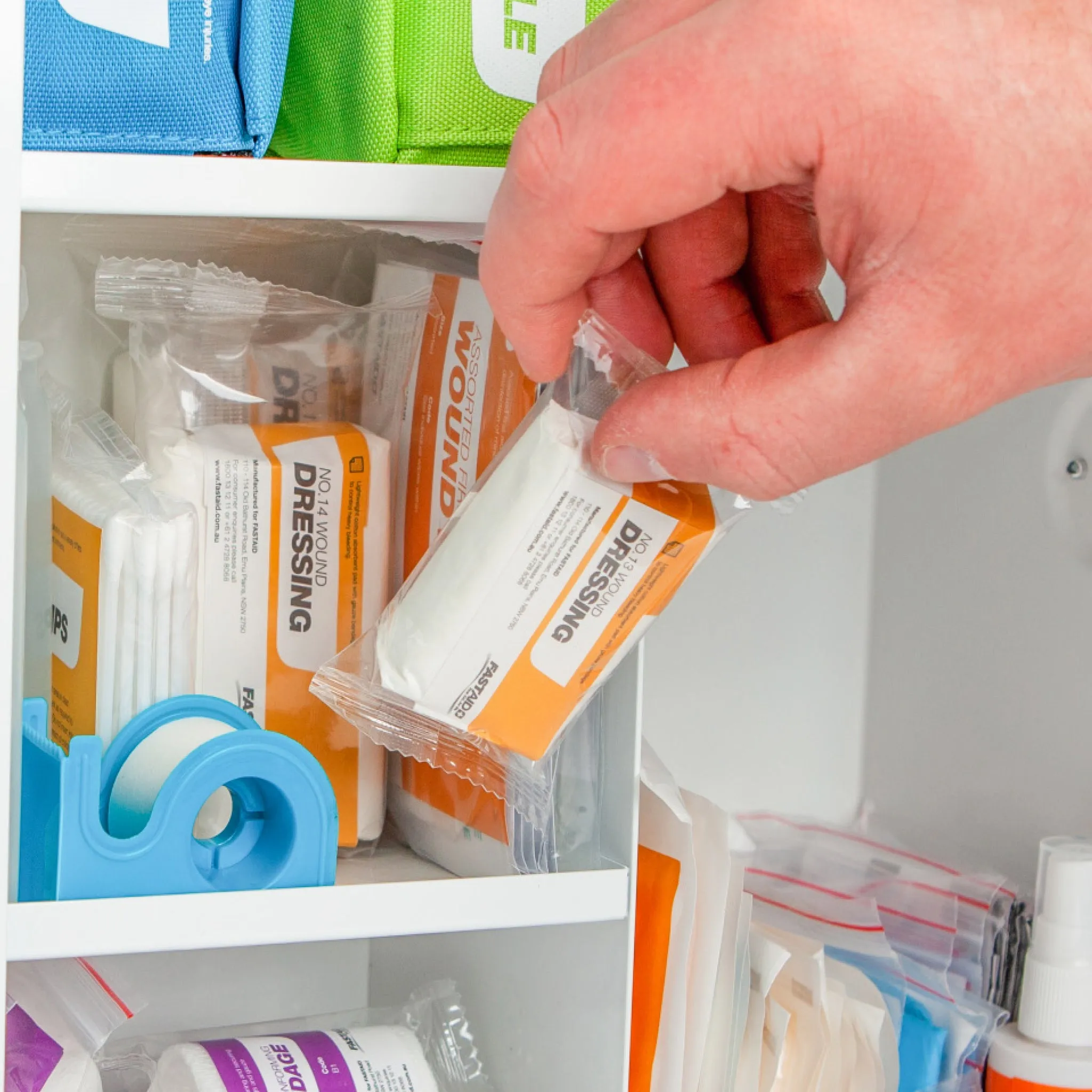 FastAid R4 Industra Medic™ Metal Cabinet First Aid Kit