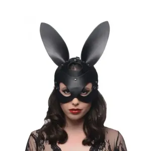 Faux Leather Bad Bunny Bunny Bondage Mask for Bdsm Couples