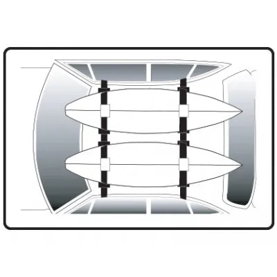 FCS Premium Soft Racks - Double