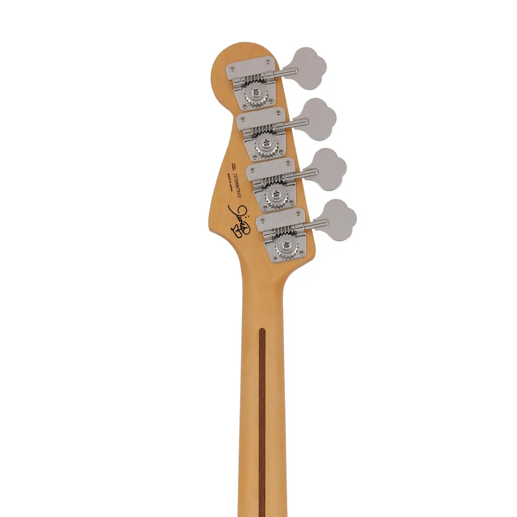 Fender JINO Jazz Bass Guitar, RW FB, Seafoam Green