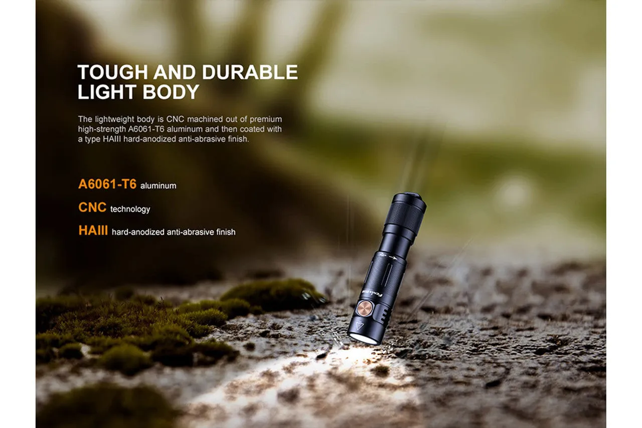 FENIX E05R 400 LUMEN KEYCHAIN FLASHLIGHT
