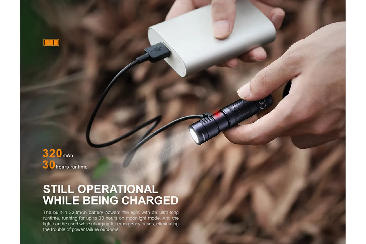 FENIX E05R 400 LUMEN KEYCHAIN FLASHLIGHT