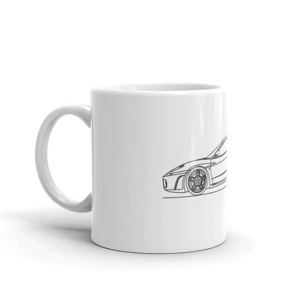 Ferrari F430 Silhouette Mug