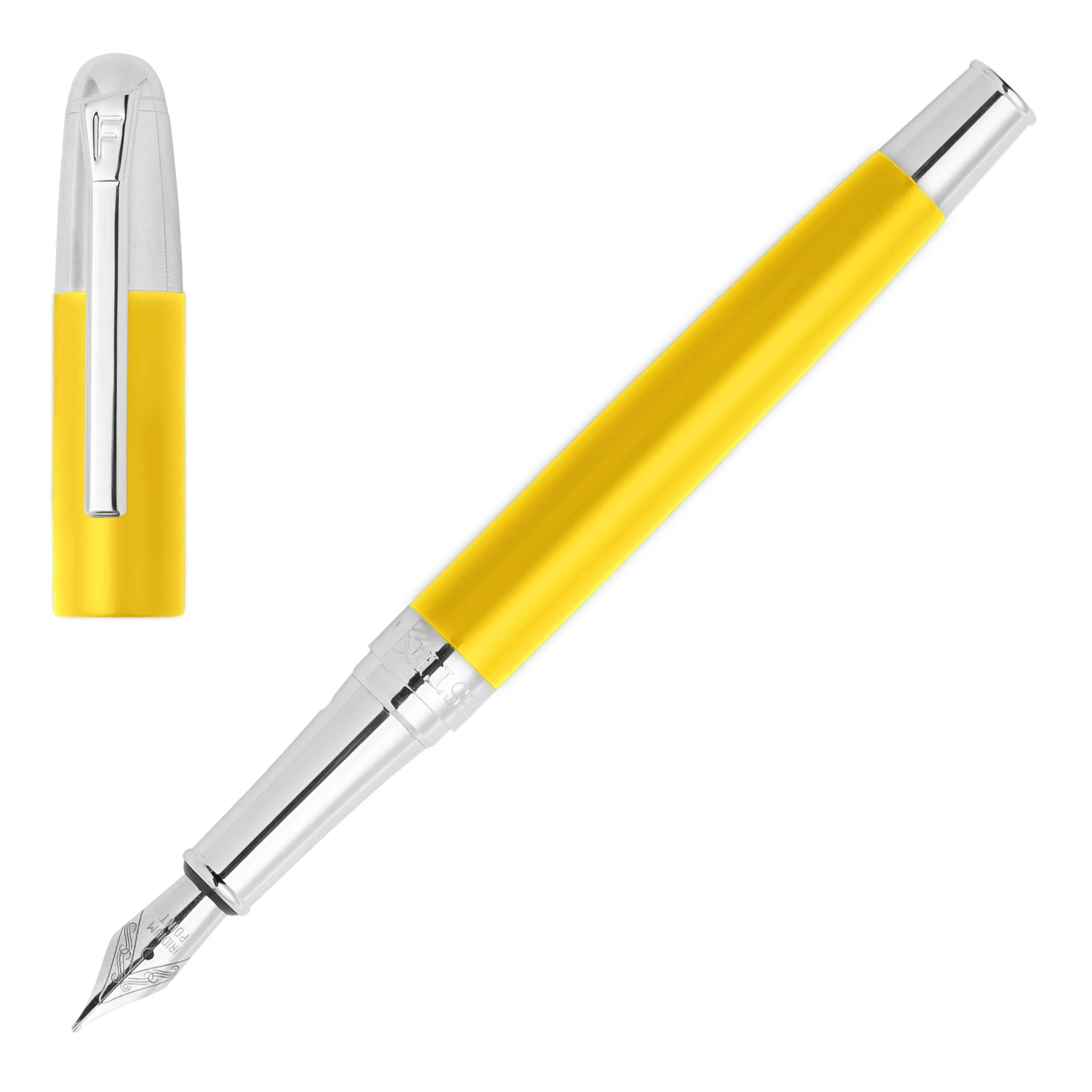 Festina FPBP387S-Set Classicals Chrome Yellow (ballpoint pen & fountain pen)
