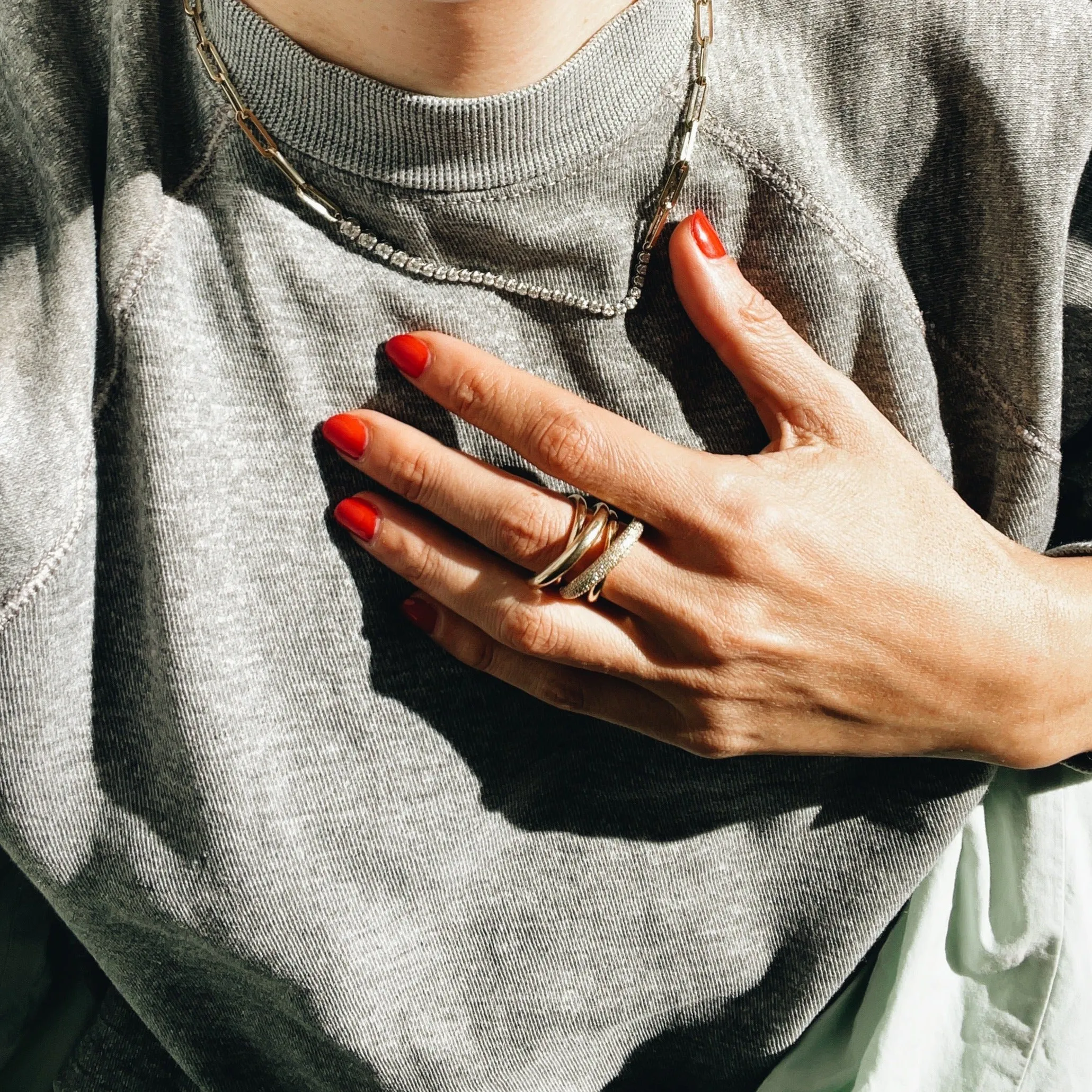 Fine Twisted Ring
