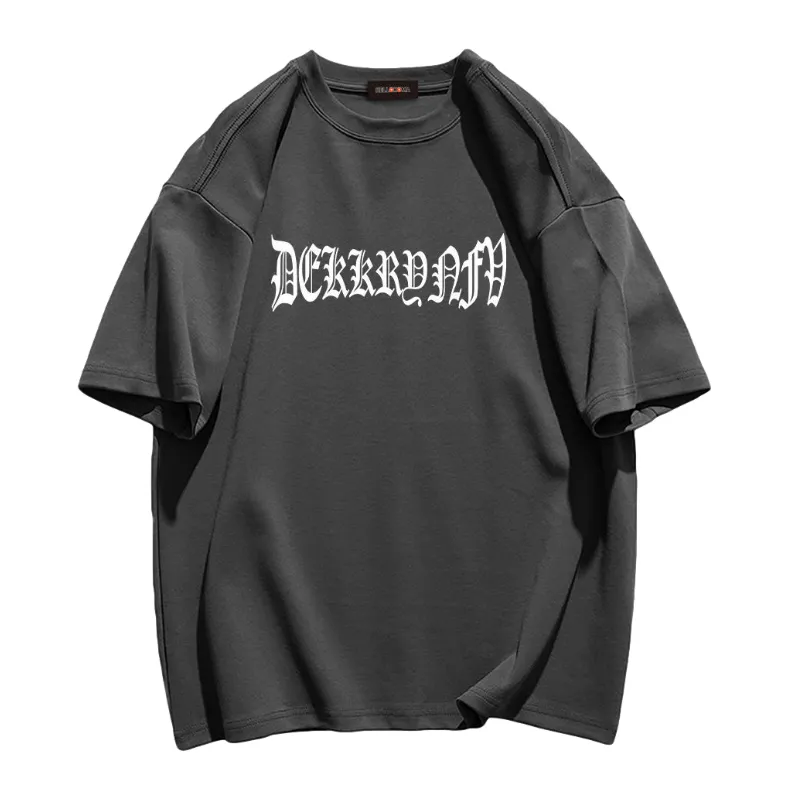Fingerprint Skeleton Print T-shirt