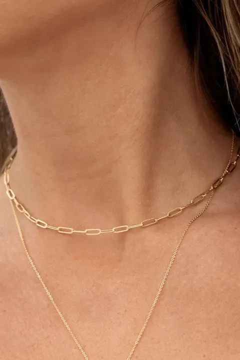 Finn Necklace - 14k Gold