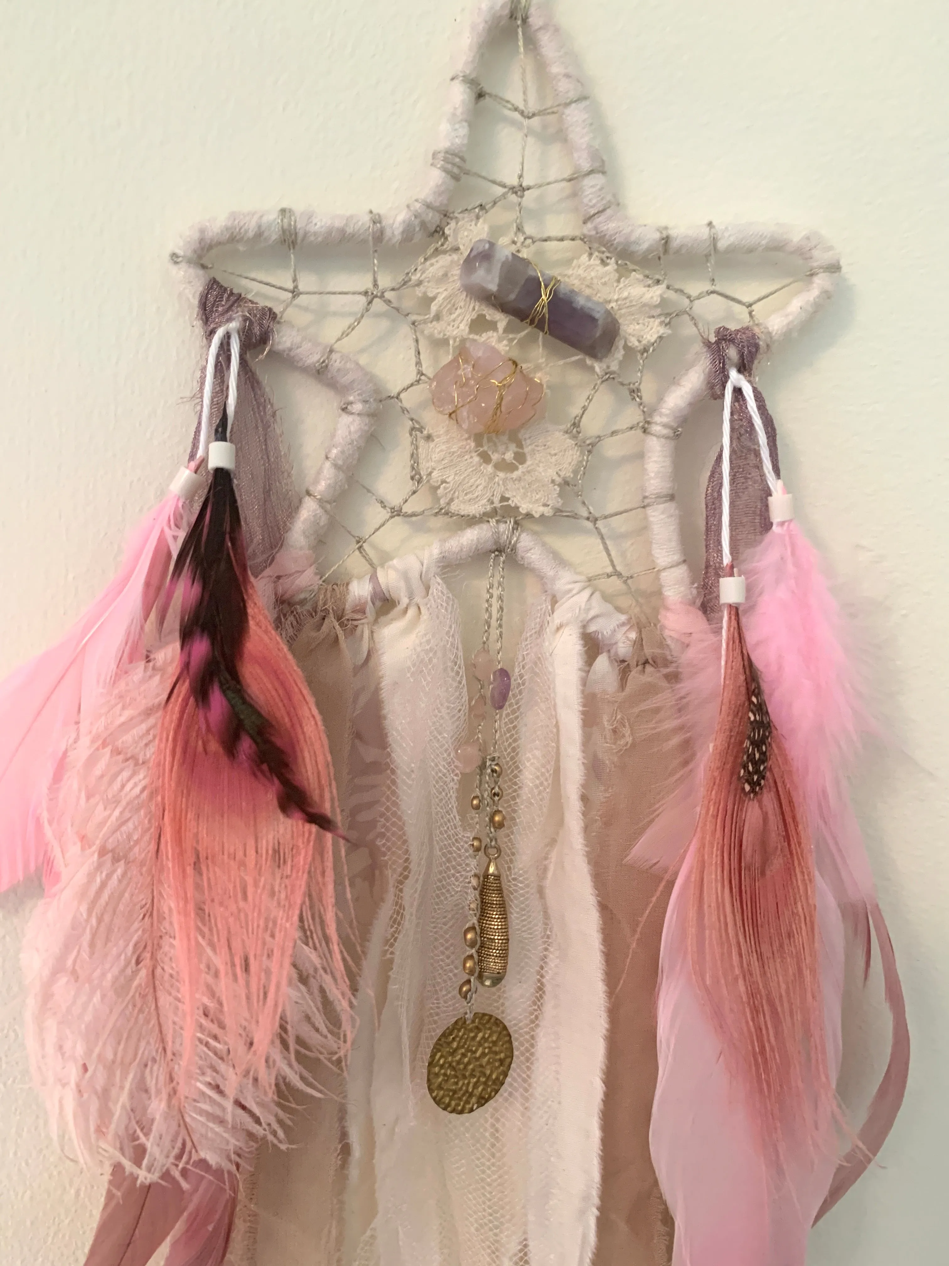 “Firelight Star” Dreamcatcher