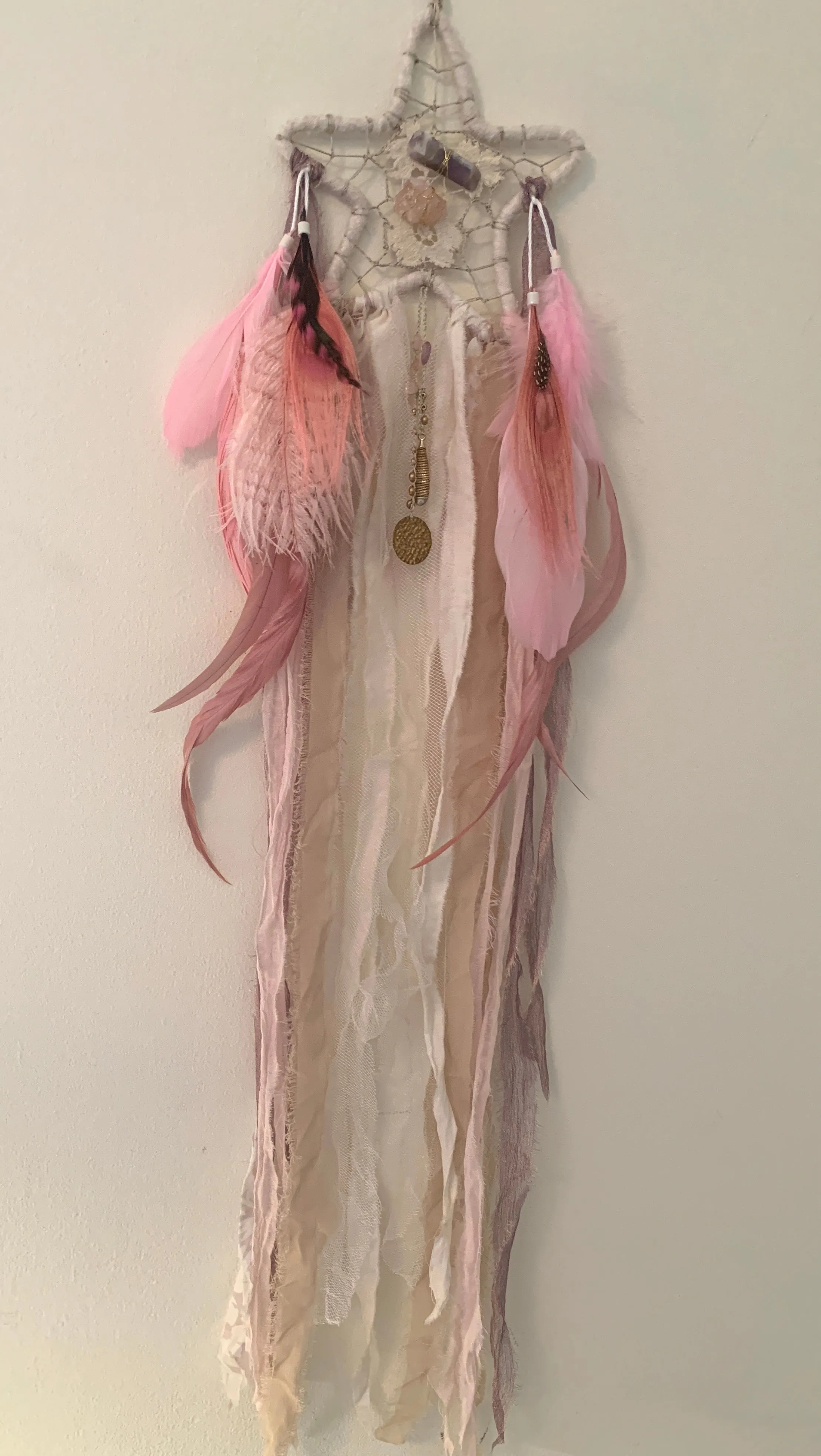 “Firelight Star” Dreamcatcher