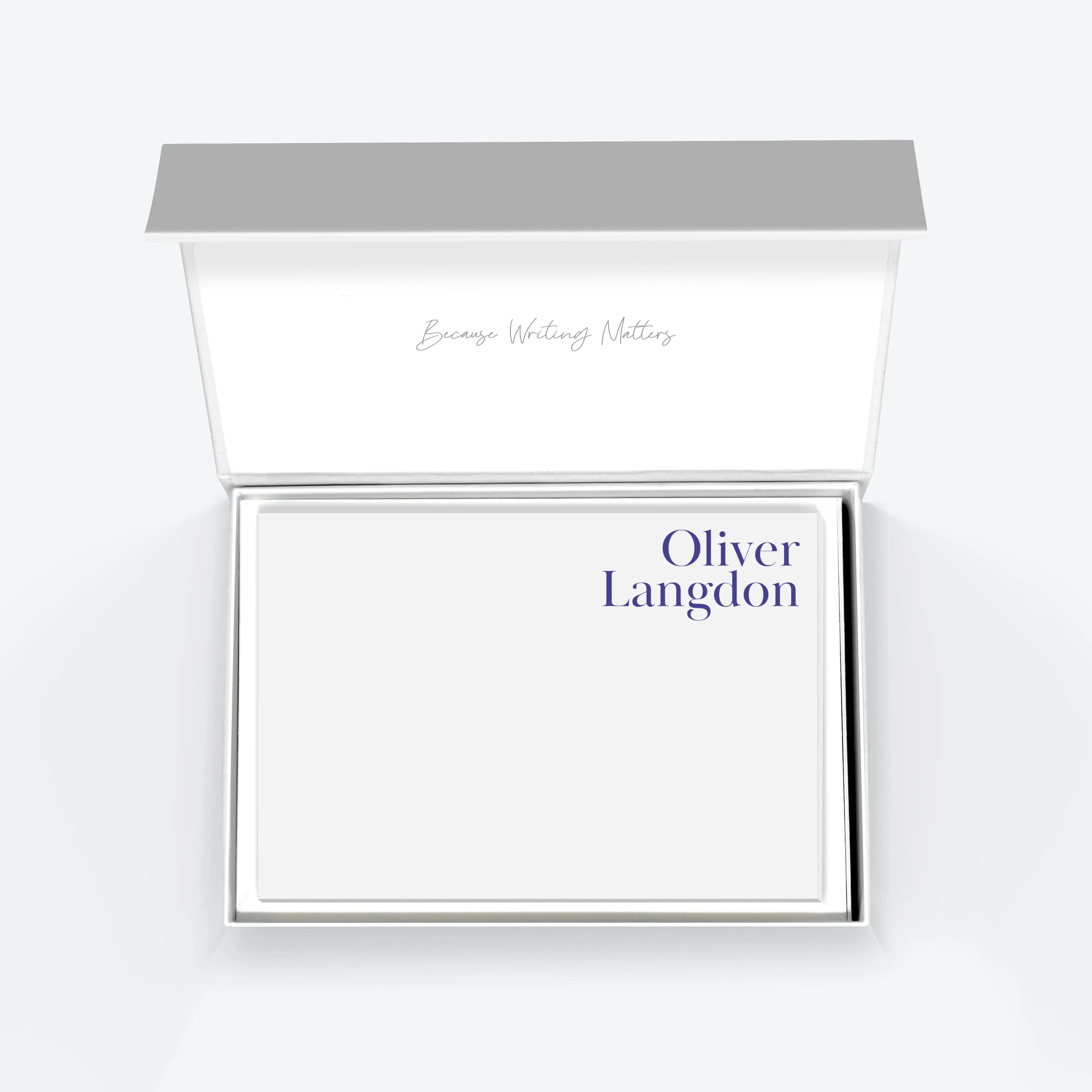 Flat Notecard Stationery Set - 'Leamington Spa'