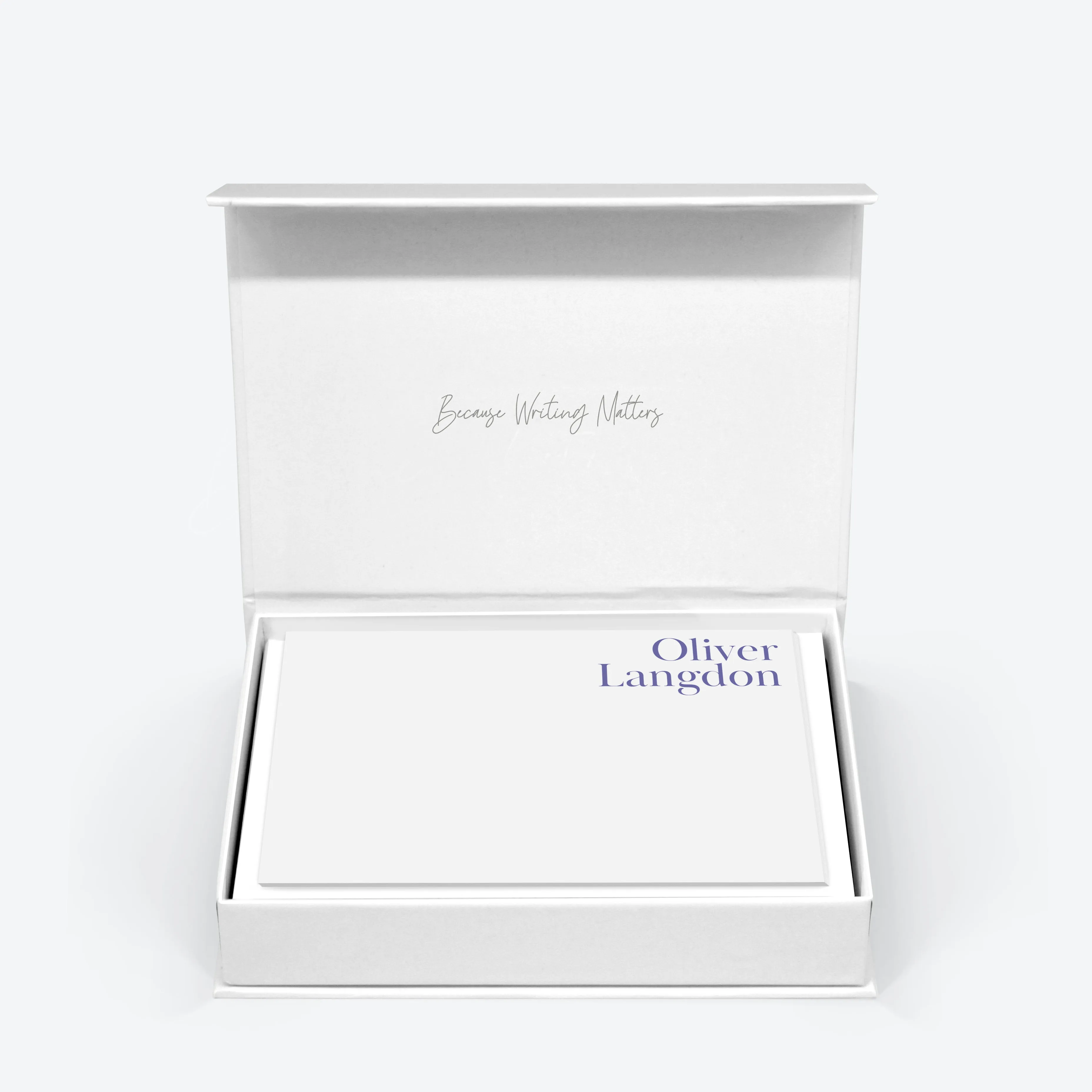 Flat Notecard Stationery Set - 'Leamington Spa'