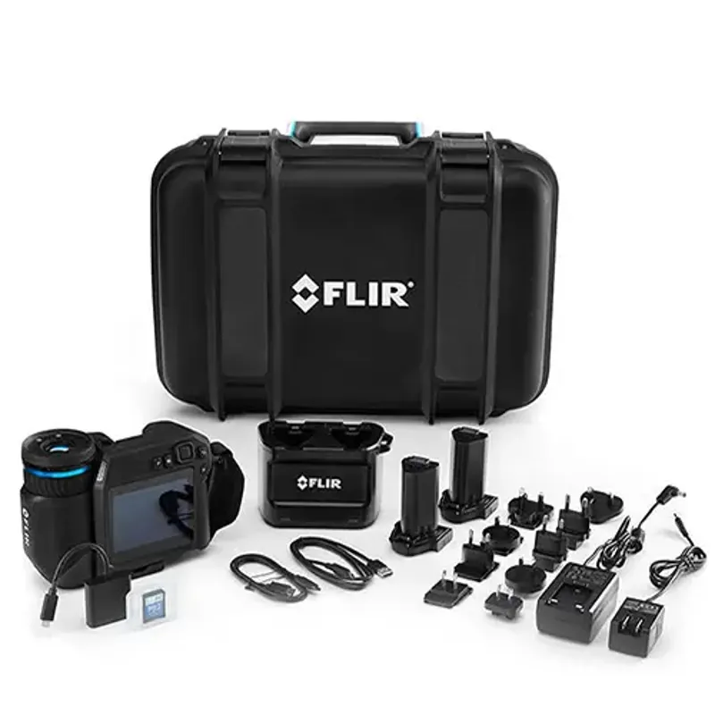 FLIR Thermal Imaging Camera T530 with NIST Certificate MSX UltraMax 14 24 42 Lenses 320 x 240 -4 to 1202F 30 Hz
