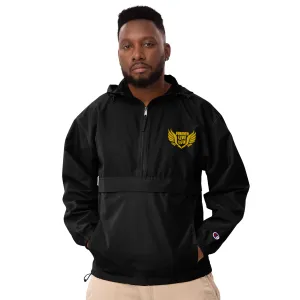 FLO Embroidered Champion Windbreaker Jacket (Gold Edition)