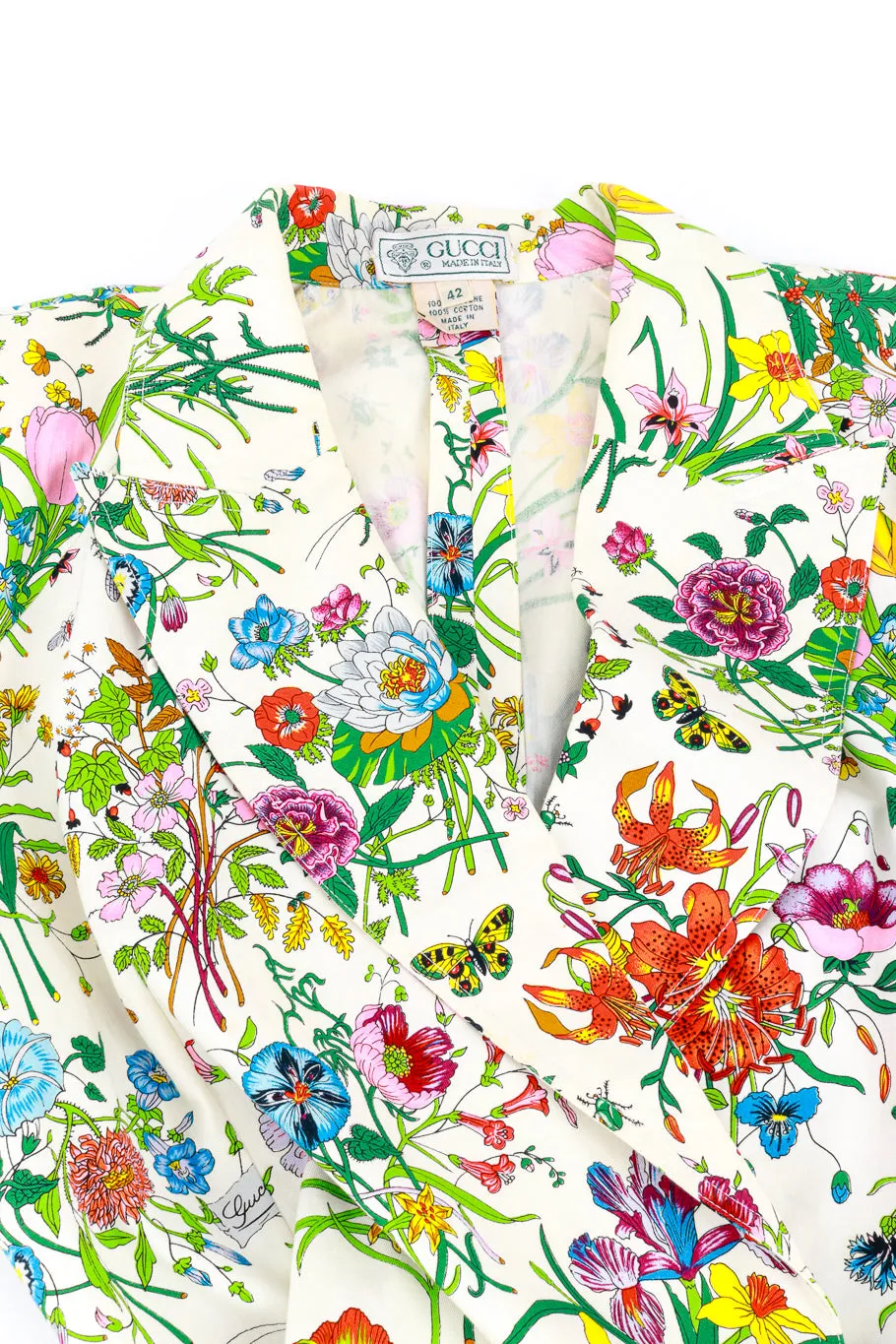 Flora Print Wrap Dress
