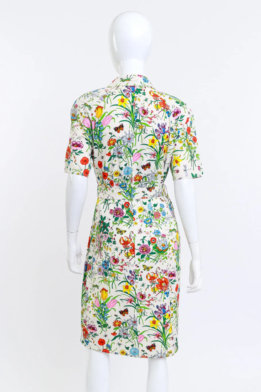 Flora Print Wrap Dress