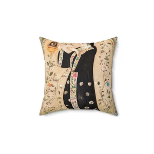 Floral Art Decorative Pillow