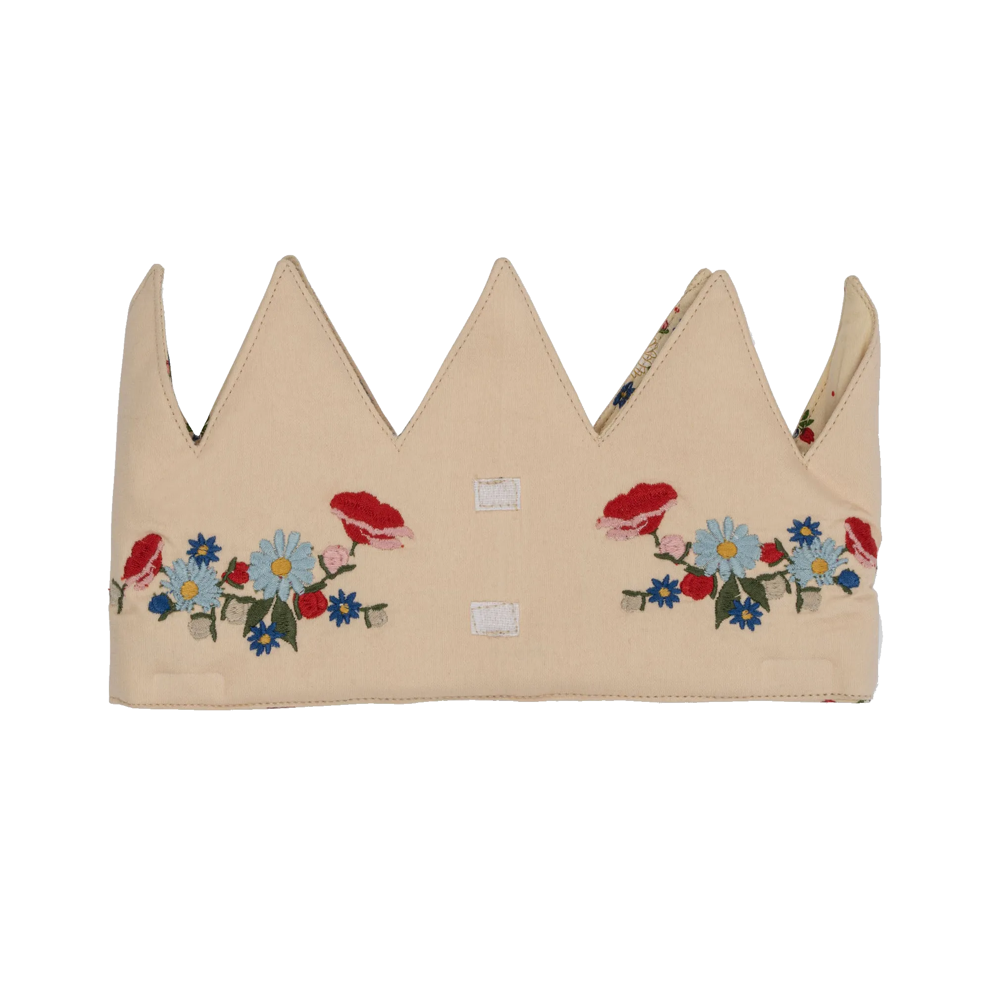 Floral Embroidered Birthday Crown