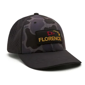 FLORENCE CAMO AIRTEX TRUCKER BLACK