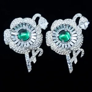 Flower Dress Clip Set by Singer and Kantor