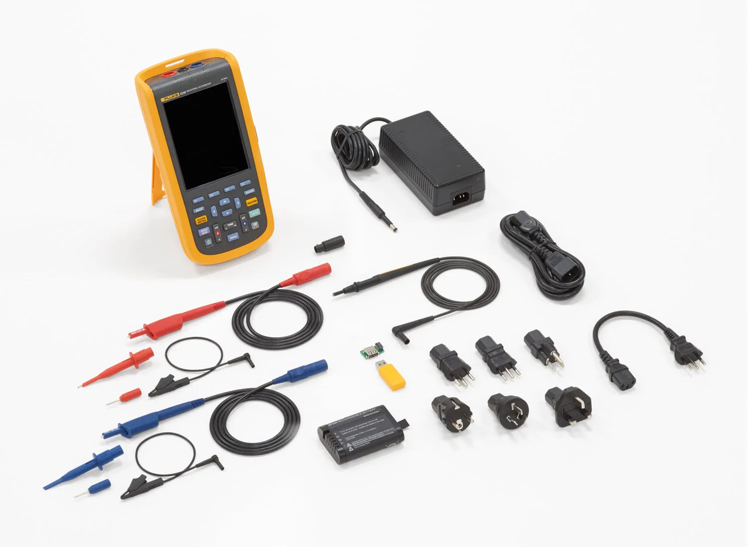 Fluke 123B Industrial ScopeMeter handheld Oscilloscope