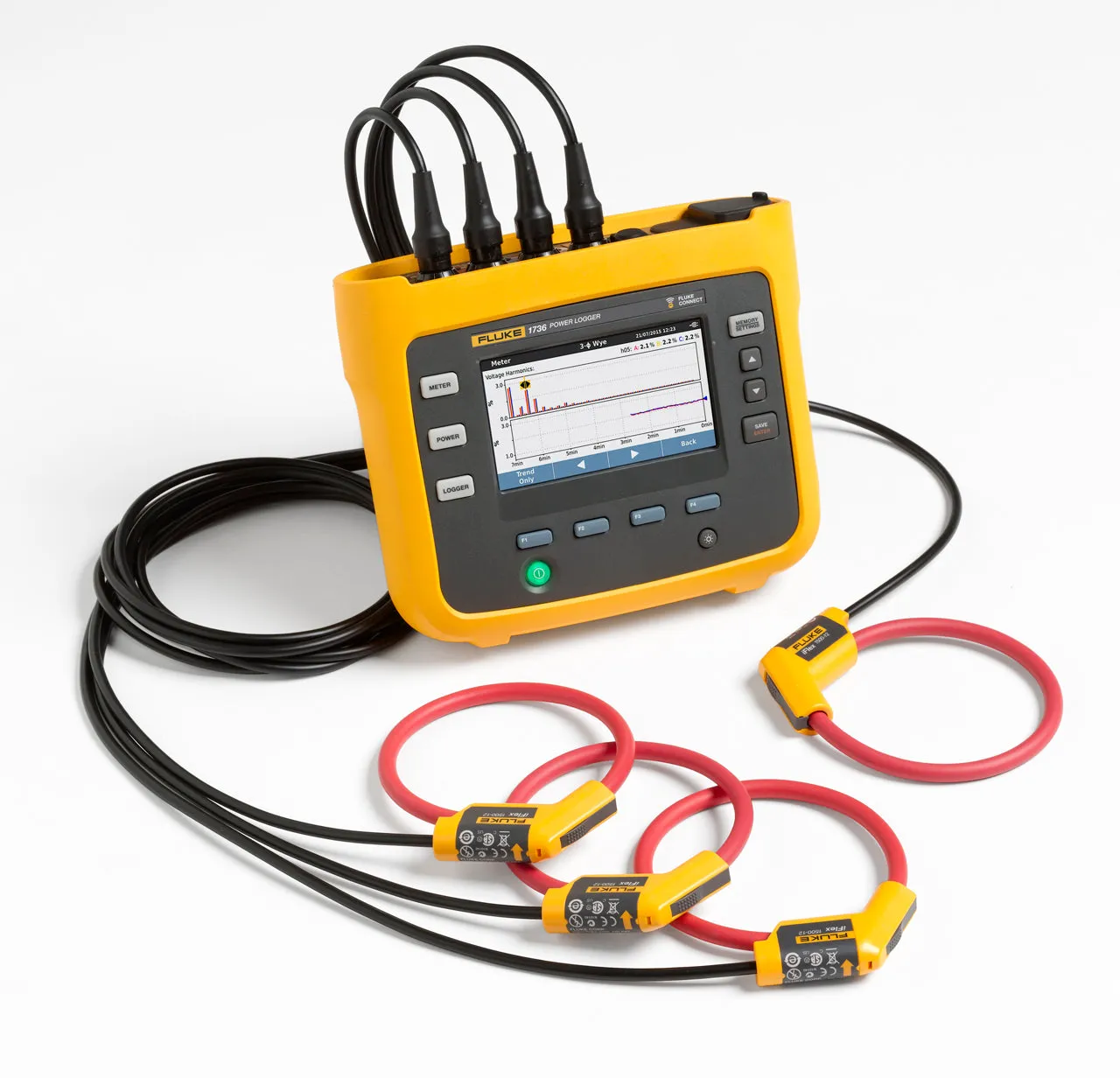 Fluke 1736 Three-Phase Power Quality Logger