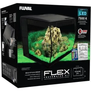 Fluval Flex Aquarium 57ltr Black